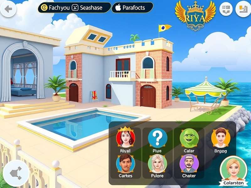 Seashore Villa Royal Upgrade community and social features