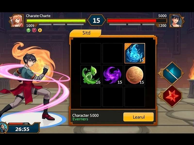 Spirit Realm Glorious Fighter gameplay screenshot showing character combat