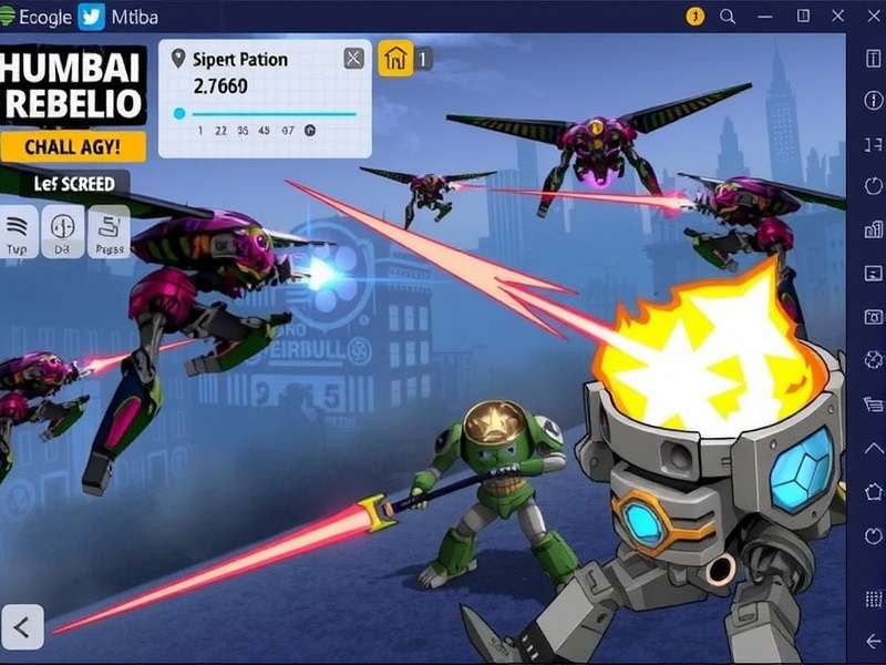 Mumbai Robo Rebellion Battle Scene