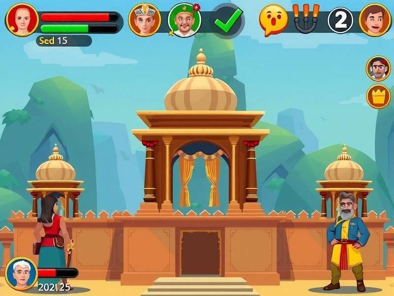 Indian Court Masters Gameplay Screenshot
