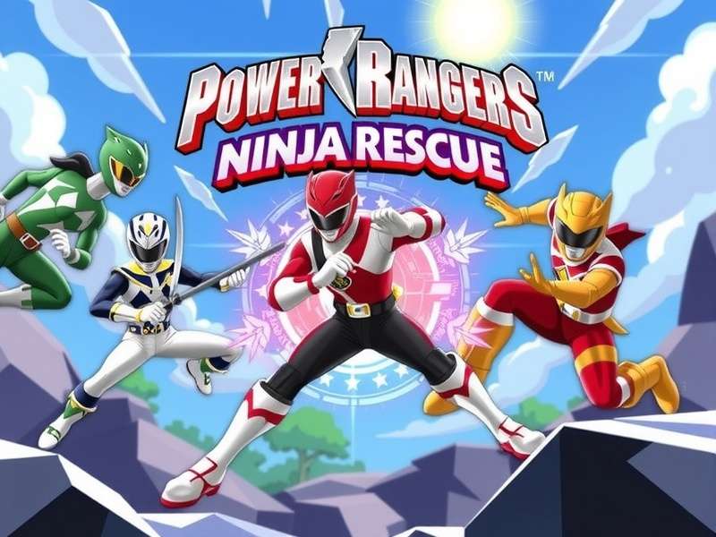 Power Rangers Ninja Rescue Gameplay Screenshot