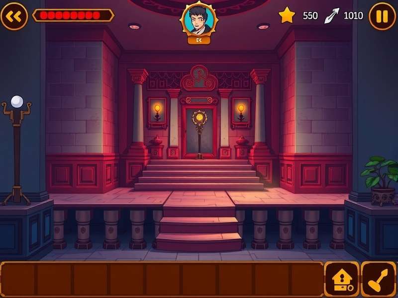 Anise Temple Escape puzzle solving scene