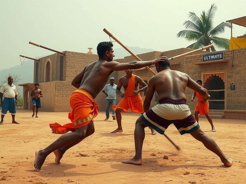 Kabaddi court dimensions and player positions diagram