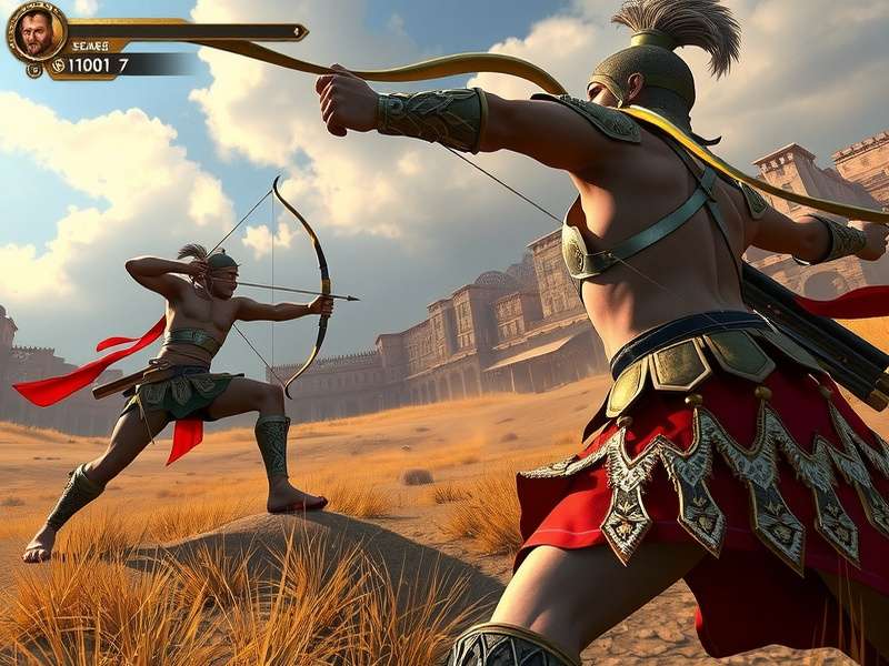 Supreme Bow Gladiator character selection screen