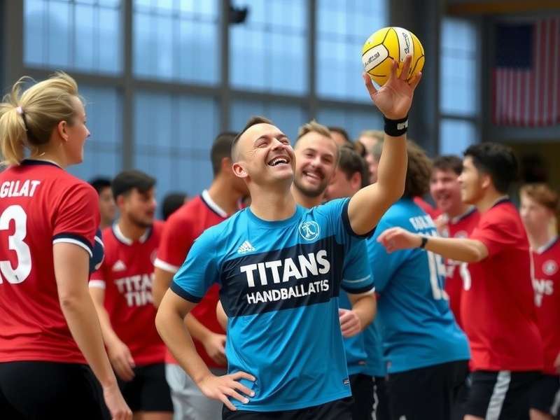 Titans Handball Masters Championship Match