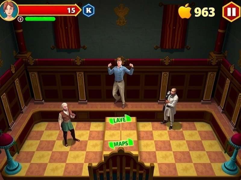Indian Court Masters Game Interface