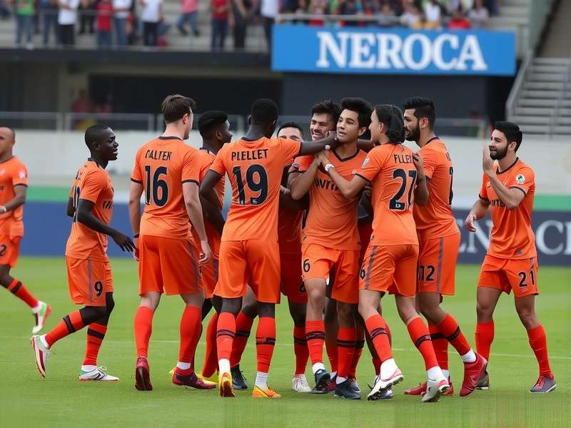 NEROCA FC Warriors players in action