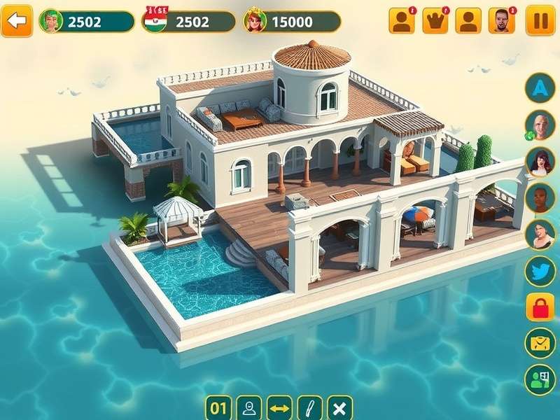 Seashore Villa Royal Upgrade royal features showcase
