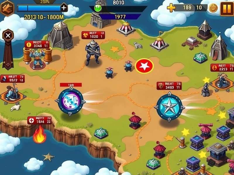 Anise Power Struggle battle scene with strategic units