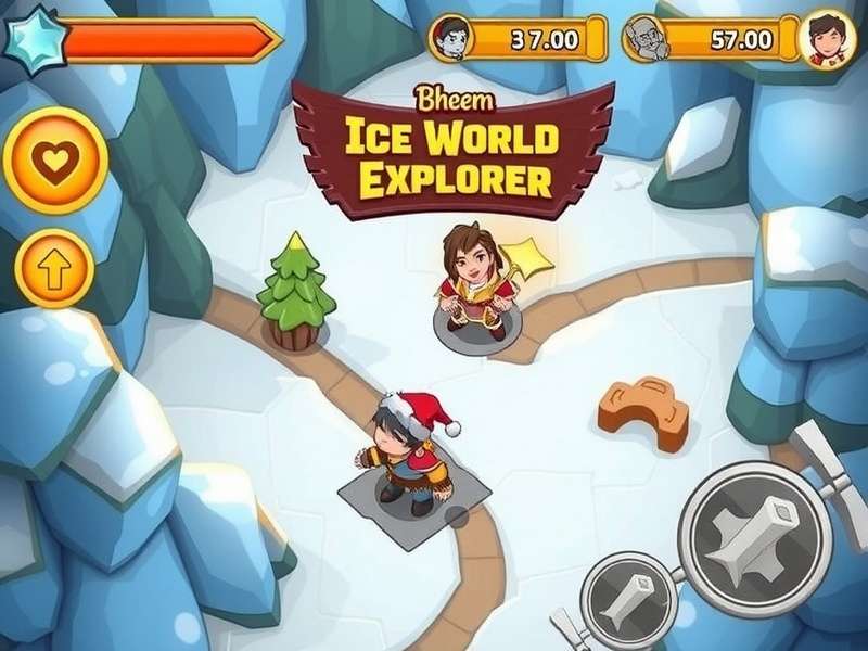 Bheem Ice World Explorer Gameplay Mechanics