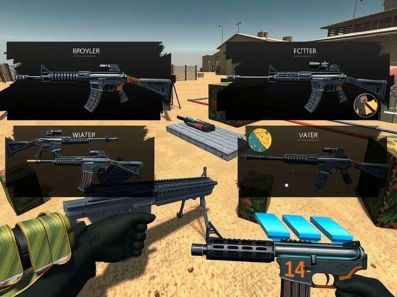 BGMI Elite Victor map overview showing different battle locations