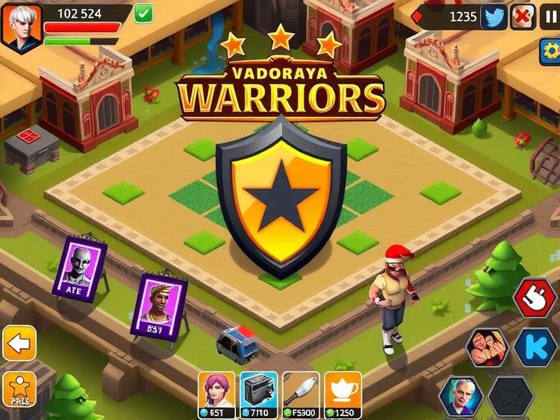 Vadodara Royal Warriors Game Interface