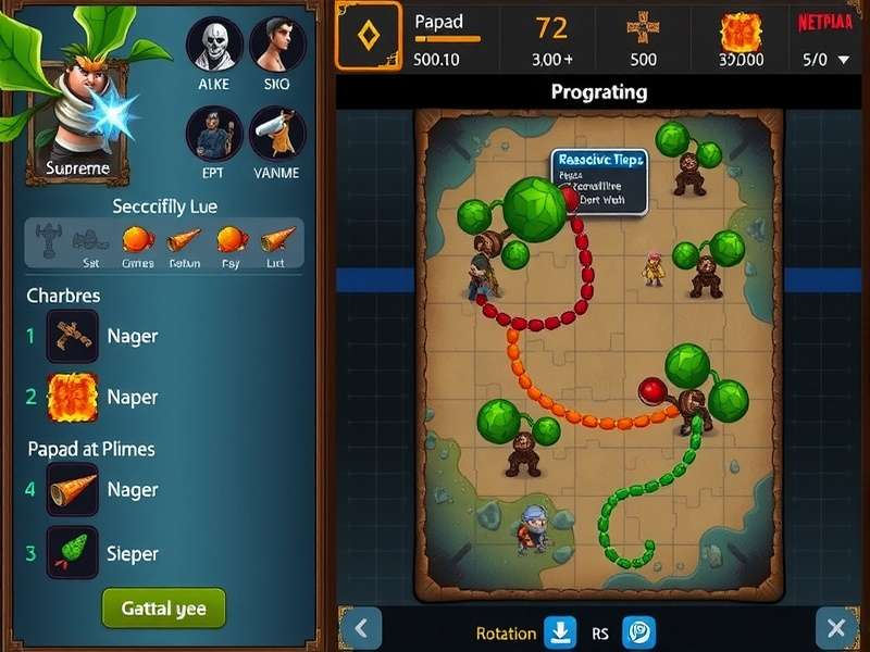 Resource management interface in Papad Strife Supreme showing papad inventory and upgrade options