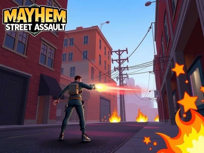 Mayhem Street Assault Game Banner