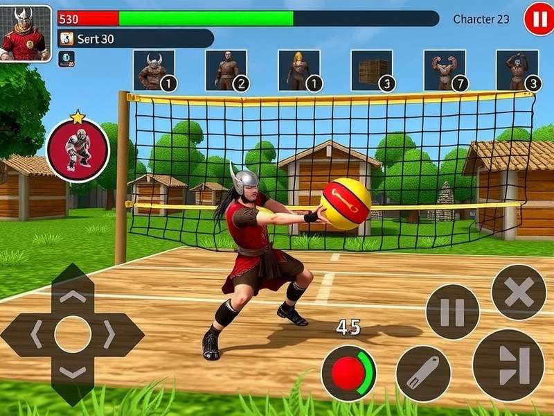 Viking Volley Pro Power special move execution