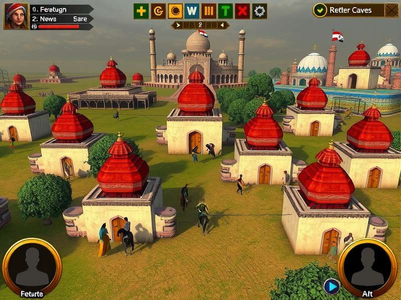 Historical Indian battlefield recreation in Indian War Master