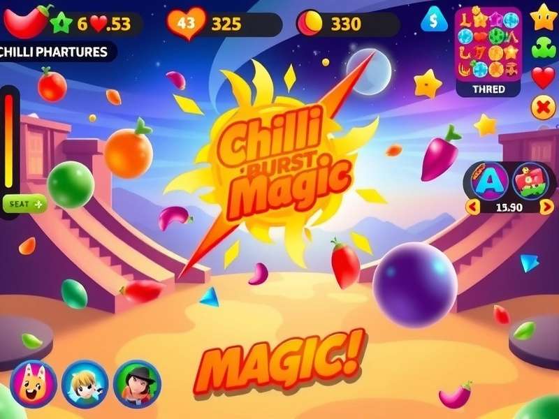 Chilli Burst Magic character selection screen