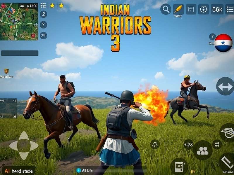 PUBG Indian Warrior 3 map strategy planning