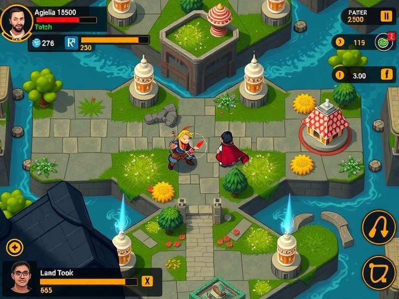 Araria Avenger strategy guide showing map and resources