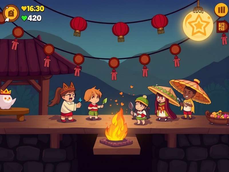 Crunchy Papri Adventure character lineup