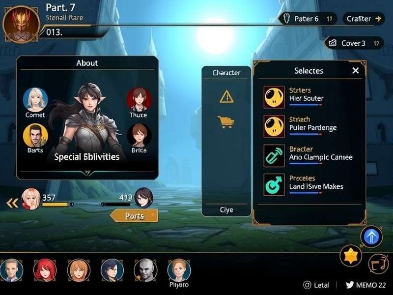 Fantasy Legends Reborn combat interface showing special abilities