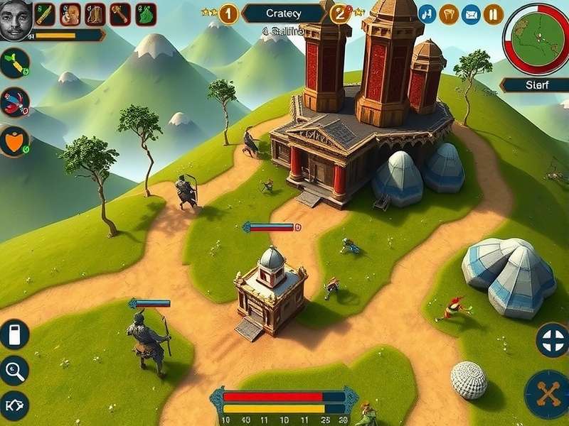 Cumin Rise Colossus gameplay screenshot showing strategic elements