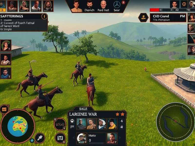 Indian War Master development team working on game design