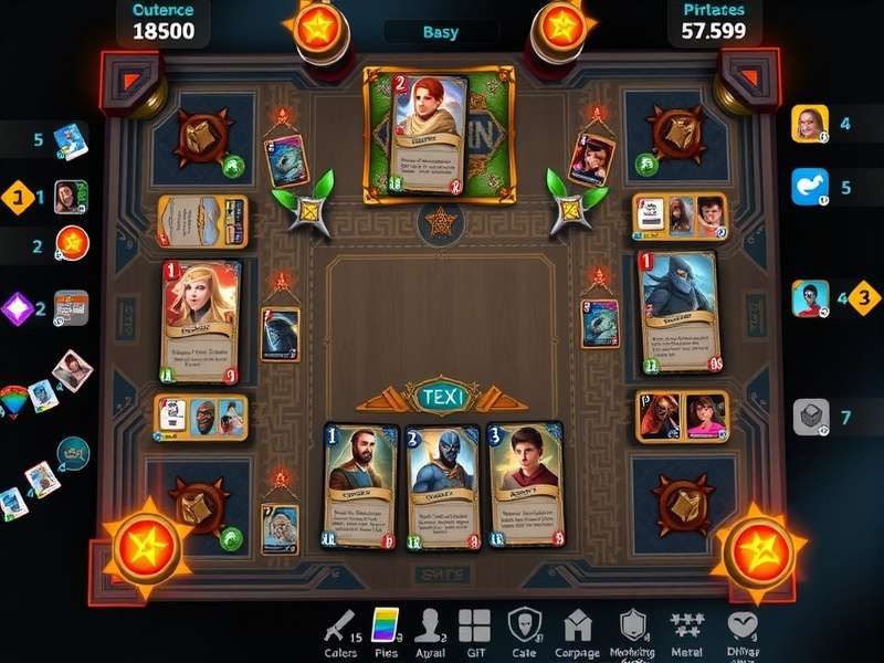 Panjim Power Champion card layout and player setup