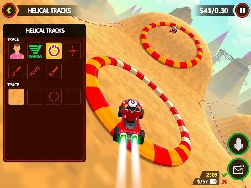 Bharat Helix Sprint vehicle customization screen