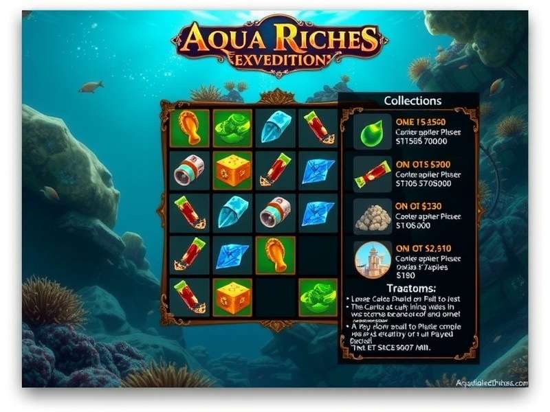 Aqua Riches Expedition underwater gameplay scene