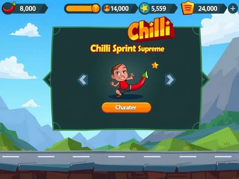 Chilli Sprint Supreme gameplay screenshot