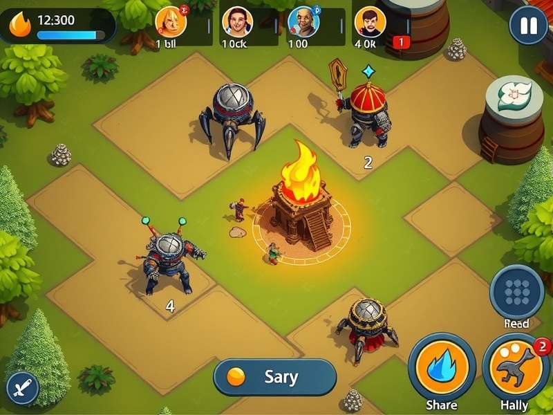 Advanced strategic formations in Ginger Defender Advanced