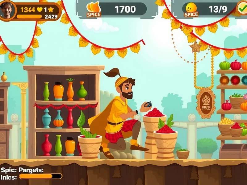 Spice Queen Priya character from Spice Surge Run