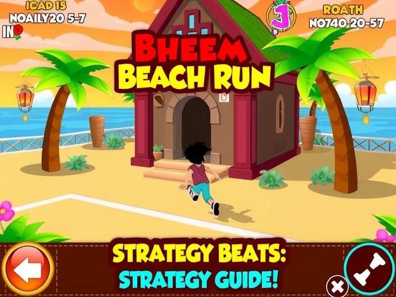 Bheem Beach Run Gameplay Mechanics