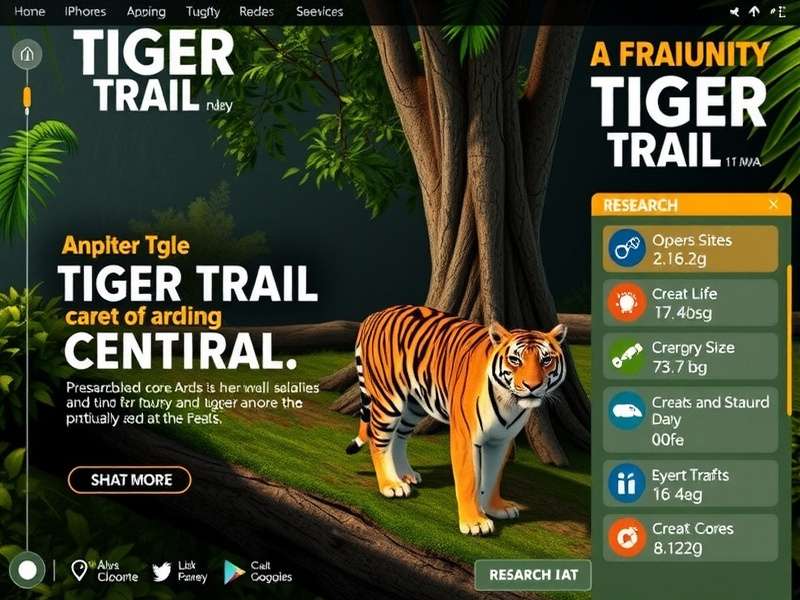 Tiger Trail community event with players and conservationists