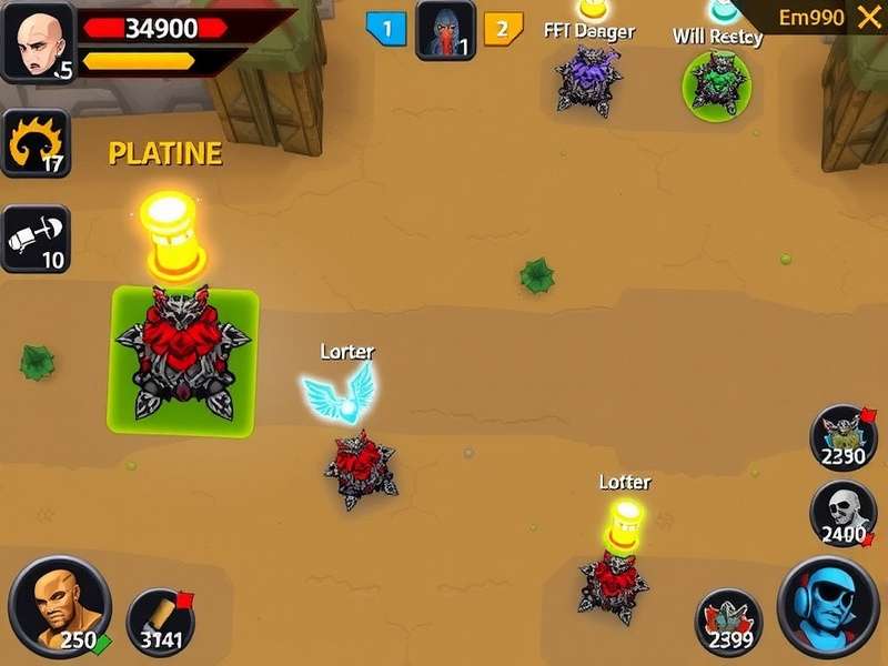 Ginger Defender Advanced enemy types and characteristics