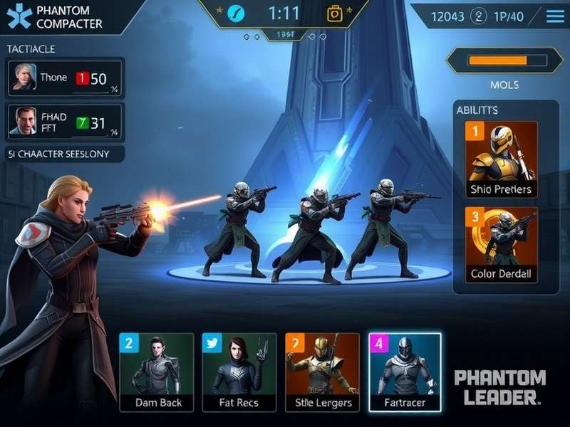 Phantom Force Leader character abilities showcase
