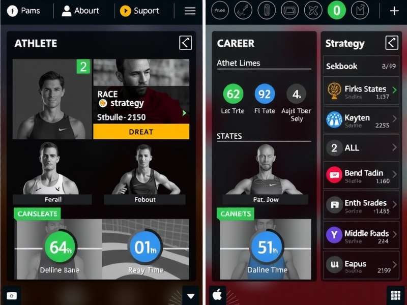 Middle Distance Maestro advanced strategy interface