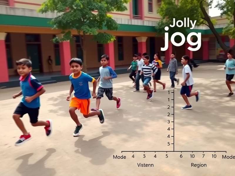 Diagram showing Jolly Jog movement patterns