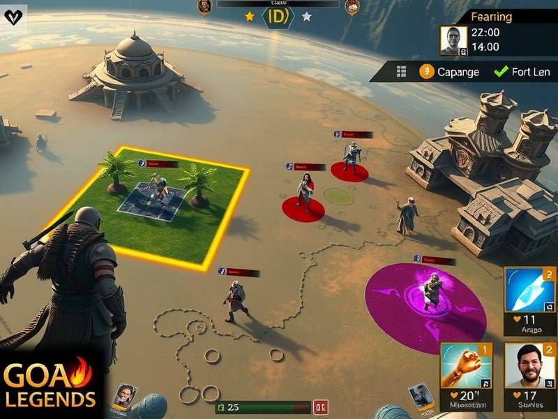 Goa Supreme Legends gameplay screenshot showing character and environment