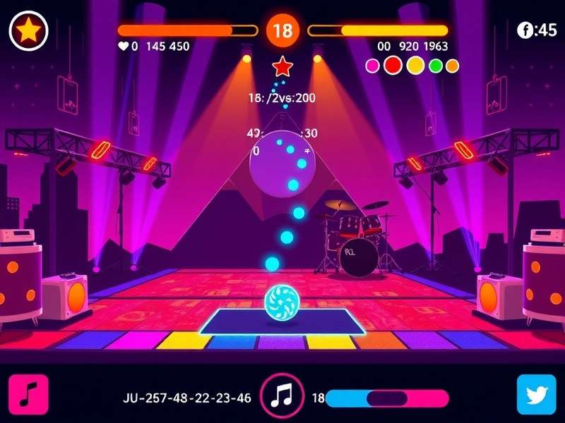 Bolly Beat Commander game interface showing rhythm gameplay