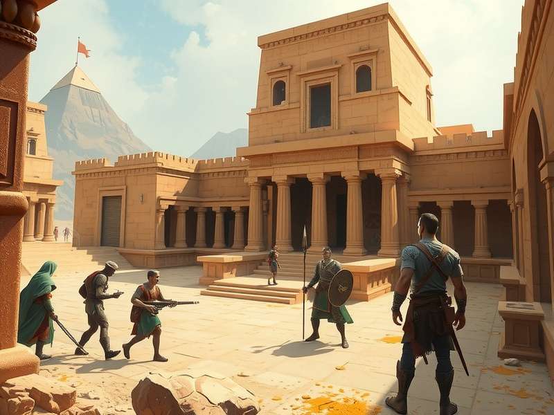 Holy Temple Crusader character lineup showing diverse mythological beings