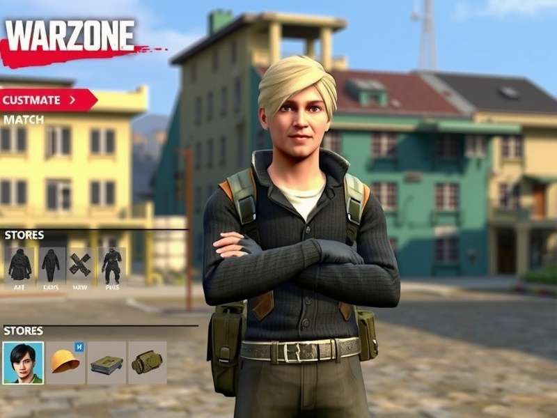 Warzone Bhopal Edition in-game store showing cosmetic items