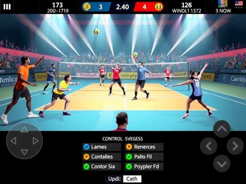 Volley Veterans esports tournament with competitive players