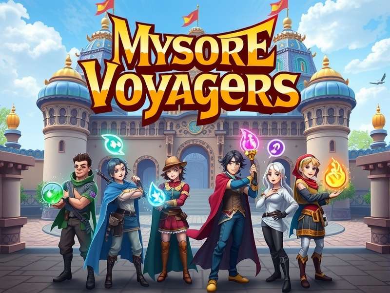 Mysore Magic Voyagers character lineup showing diverse heroes