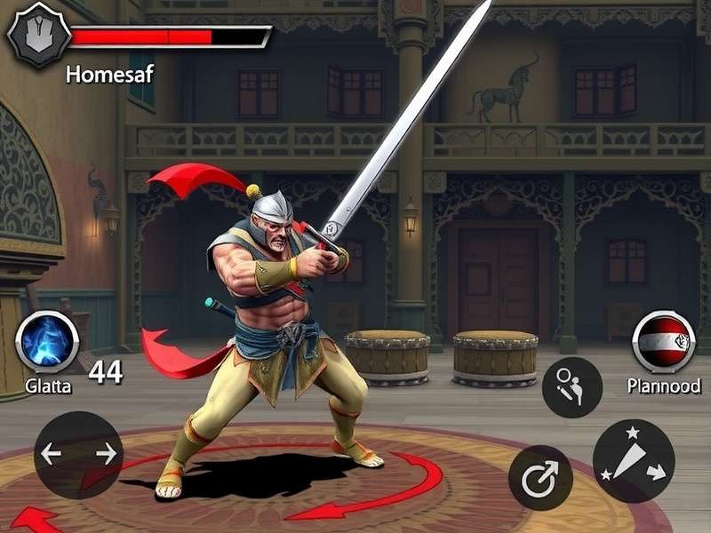 Rana Pratap Mace Master combat scene