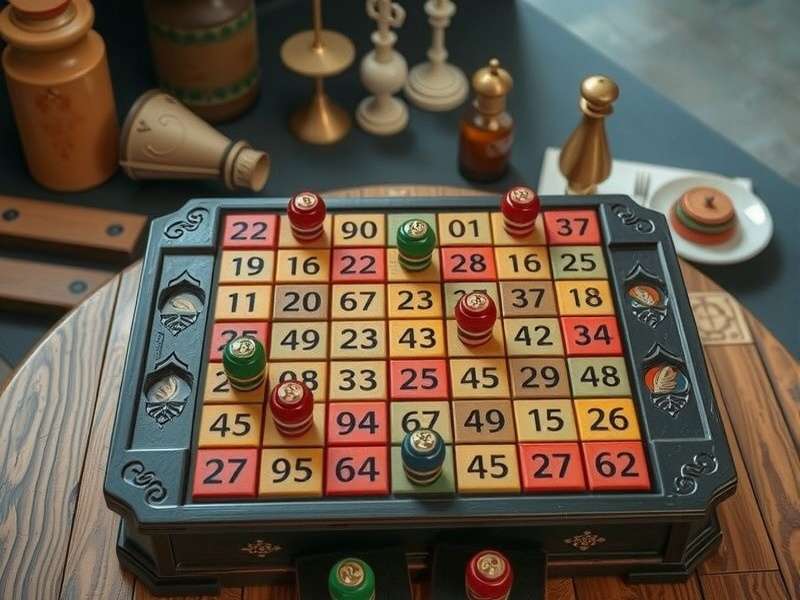 Bengali Puzzle Pro gameplay setup showing numerical tokens arranged in traditional pattern