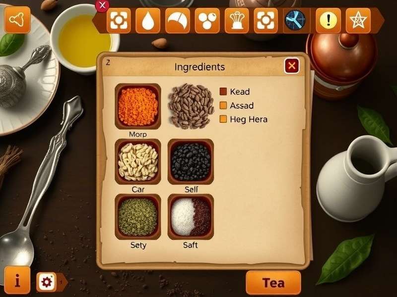 Chai Mastery Challenge recipe book interface