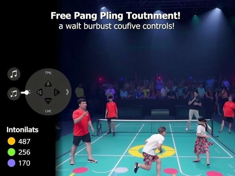 Ping King Bharat gameplay screenshot showing intuitive controls