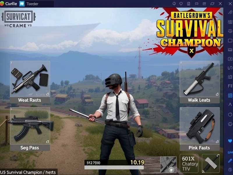 PUBG Survival Champion X Gameplay Screenshot